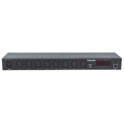 BARRA INT PDU 8 CONT 1U RACK/GAB INTELIGENTE
