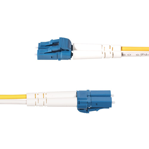 StarTech.com Cable de Fibra Óptica LC a SC (UPC) OS2 Monomodo 9/125µm 100G LSZH Dúplex de 25m - Low Insertion Loss - Res