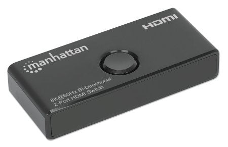 Manhattan 207997 Conmutadores de vídeo HDMI 3 Acrilonitrilo butadieno estireno (ABS)