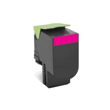 Toner Lexmark 80C8Sm0 Rendimiento Estandar Retorno Magenta - 80C8Sm0