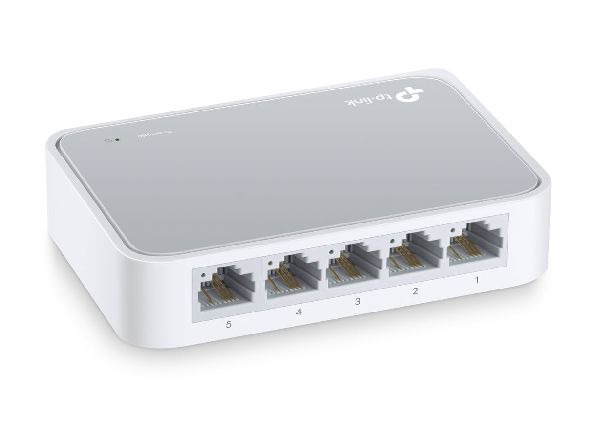 TP-Link TL-SF1005D dispositivo de redes No administrado 5 Fast Ethernet (10/100) Toma de entrada de CC