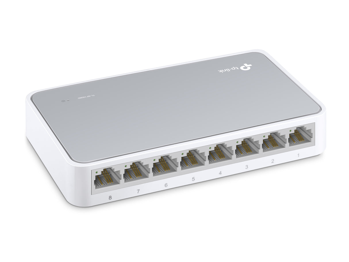 TP-Link TL-SF1008D dispositivo de redes No administrado 8 Fast Ethernet (10/100) Toma de entrada de CC