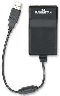 Manhattan USB 2.0/HDMI adaptadores gráficos usb 1920 x 1080 Pixeles RoHS, CE, FCC Negro