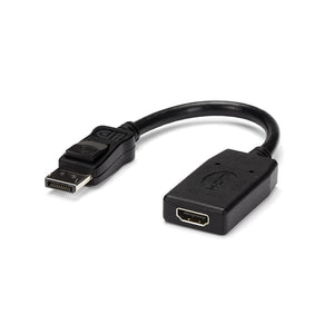 StarTech.com Adaptador de Vídeo DisplayPort a HDMI - Conversor DP - 1920x1200 - Pasivo Cable Derecho Derecho 0,24 m HDMI tipo A (Estándar)