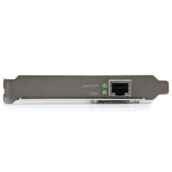 StarTech.com Adaptador Tarjeta de Red NIC PCI Express PCI-e de 1 Puerto Gigabit Ethernet - 1x RJ45 Hembra - Perfil Doble tarjetas de red Alámbrico PCI Express Ethernet 1