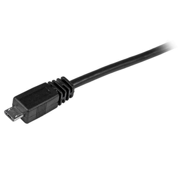 StarTech.com Cable Adaptador de 30cm USB A Macho a Micro USB B Macho de Teléfono Móvil Smartphone Cable USB 2.0 USB A Micro-USB B Macho/Macho
