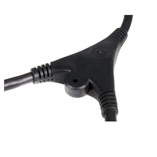 StarTech.com Cable de 3m de Extensión de Alimentación, C14 a 2x C13, 13A 250V, 16AWG, Alargador de Cable de Corriente de