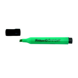 Marcador Resaltador Pelikan 414 Color Verde C/10 Pzas