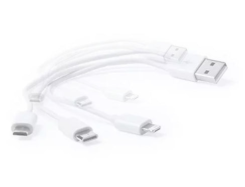 DBUGG DB-G-3.1 cable USB 1 m USB A USB C/Micro USB-A/Lightning Blanco