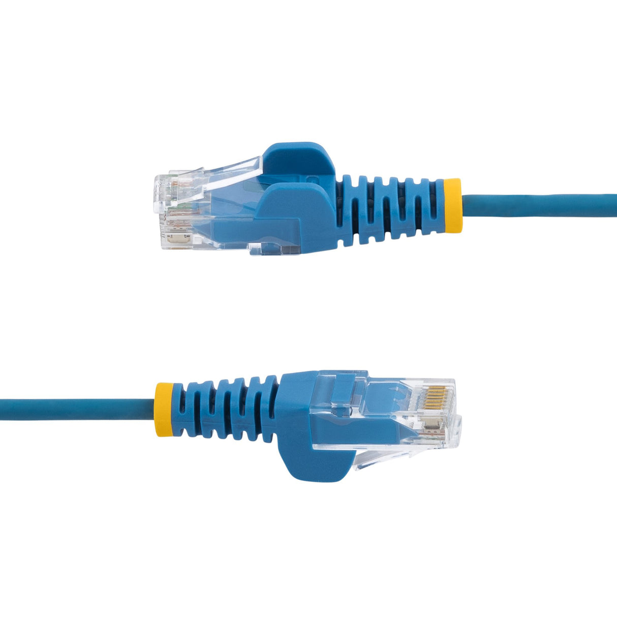 StarTech.com Cable Cat6 de 30 cm - Delgado - con Conectores RJ45 sin Enganches - Azul, U/UTP (UTP)