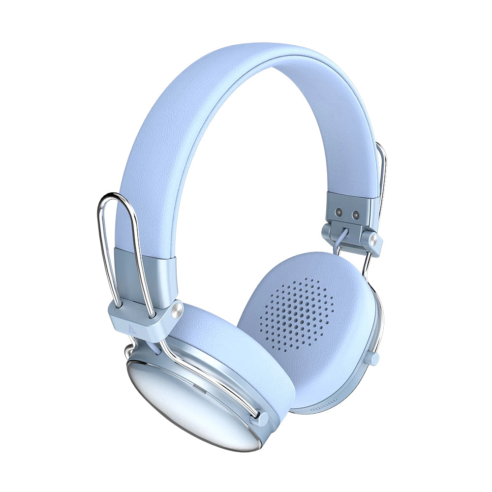 Acteck AC-940917 audífono y auriculare Auriculares Inalámbrico Diadema Llamadas/Música USB Tipo C Bluetooth Azul