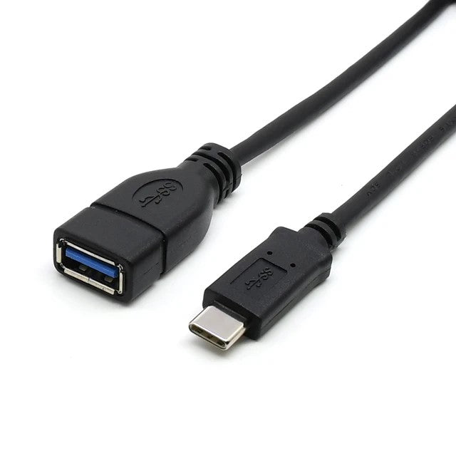 Data Components Mayoreo Cable USB C a USB A 3.0 1.8 M, 480 Mbps, Negro