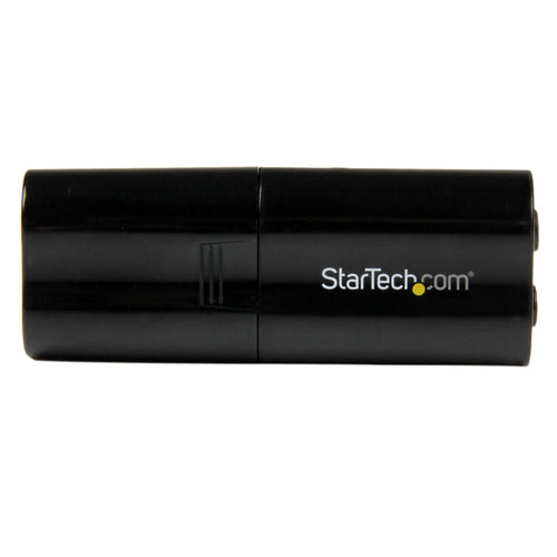 StarTech.com Tarjeta de Sonido Estéreo USB Externa Adaptador Conversor - Negro Tarjetas de audio No USB 1