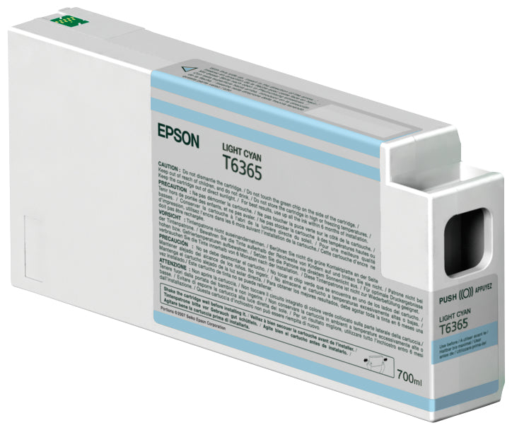 Epson Cartucho T636500 cian claro Cartucho de Tinta Tinta a base de pigmentos Impresión por inyección de tinta 1 pieza(s) 1