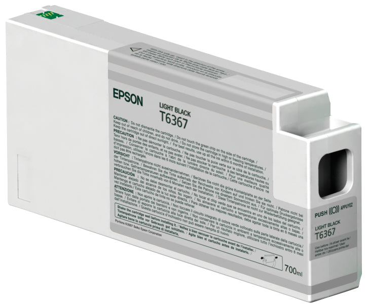 Epson Cartucho T636700 gris Cartucho de Tinta Tinta a base de pigmentos Impresión por inyección de tinta 1 pieza(s) 1