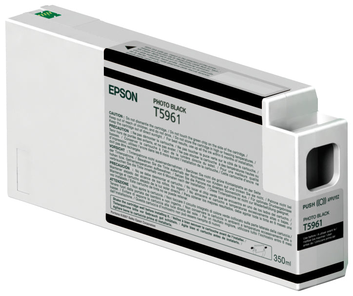 Epson Cartucho T596100 negro foto Cartucho de Tinta Tinta a base de colorante Impresión por inyección de tinta 1 pieza(s) 1