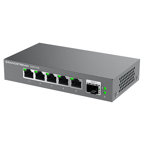 Grandstream Networks GWN7700M dispositivo de redes No administrado 2.5G Ethernet (100/1000/2500) Negro