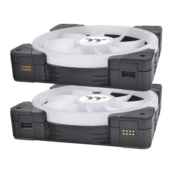 Thermaltake SWAFAN EX12 ARGB Gabinete de la computadora Enfriador de aire 12 cm Blanco 3 pieza(s), 500 RPM, 2000 RPM