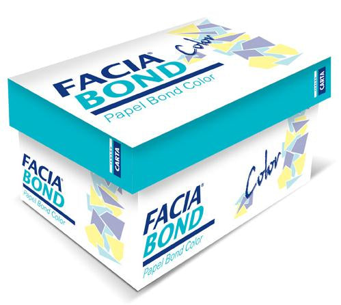 Copamex Facia Bond Color papel para impresora de inyección de tinta Carta (215.9x279.4 mm) 500 hojas Azul