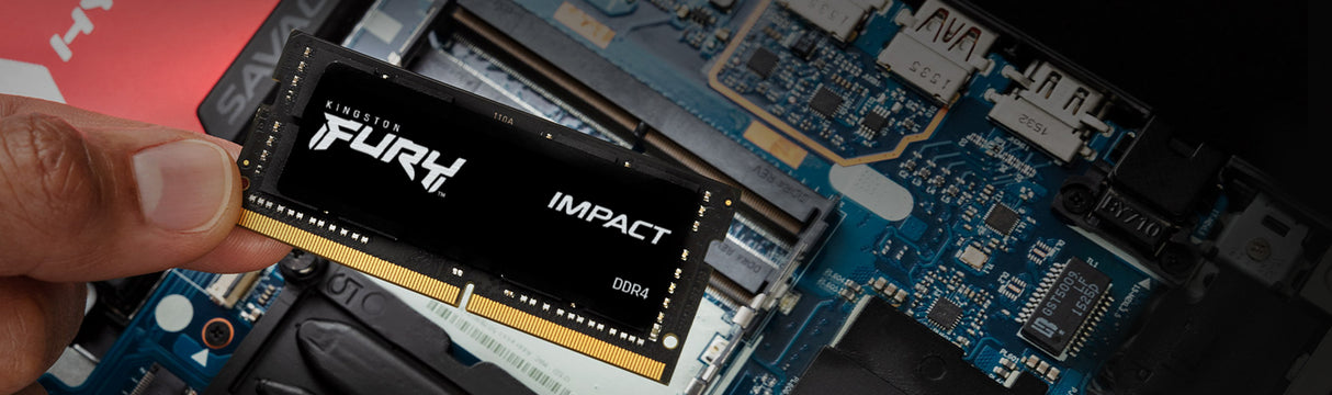 Kingston Technology 16GB 3200MT/s DDR4 CL20 SODIMM FURY Impact Memoria RAM 20 16 GB 1 x 16 GB DDR4