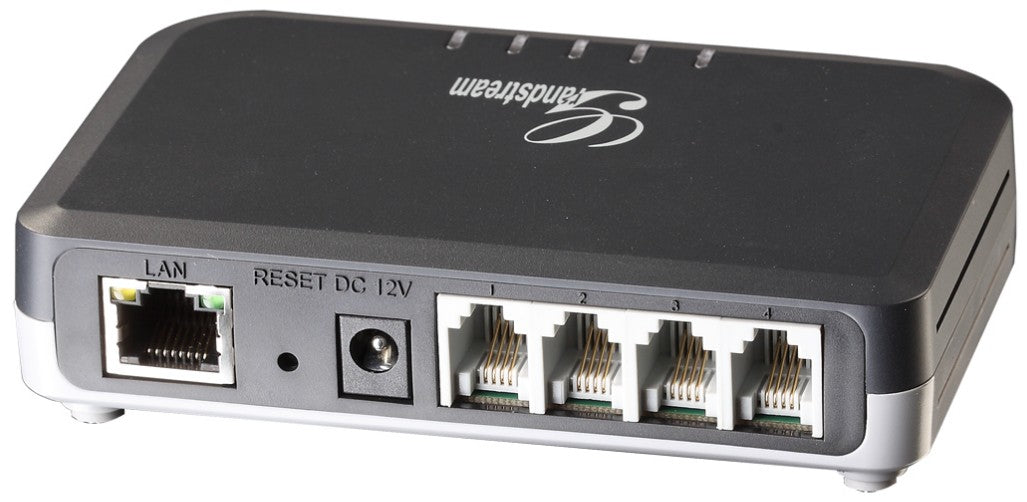 HT704, ATA VOIP con 4 puertos FXS