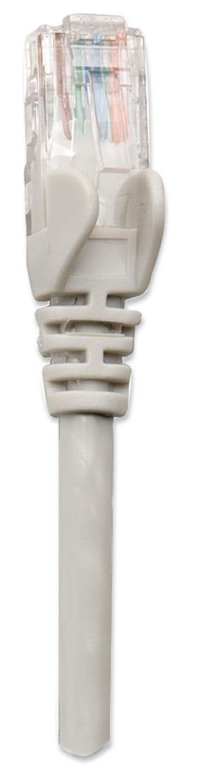 Intellinet Cable de red, Cat5e, UTP Cable Gris 1 m Cat5e U/UTP (UTP)