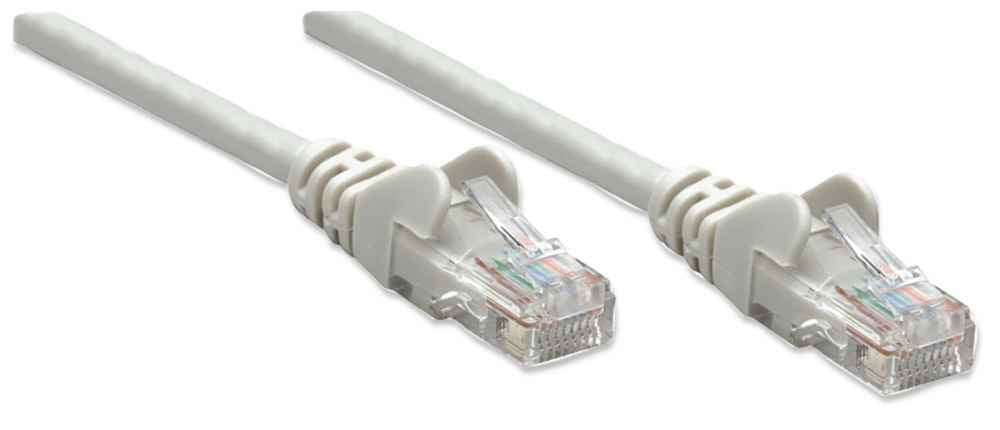 Intellinet Cable de red Cat6, UTP Cable Gris 3 m Cat6 U/UTP (UTP)