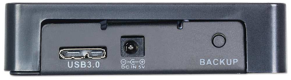 Manhattan Gabinete para Disco Duro cajas para discos duros externos 1 2.5 cm (2.5") SATA 1 TB