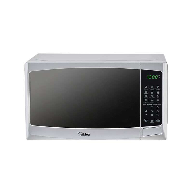 Midea MMDP07S2BG microondas Blanco Solo microondas Mostrador 20 L, Pantalla incorporada, VFD, Tocar