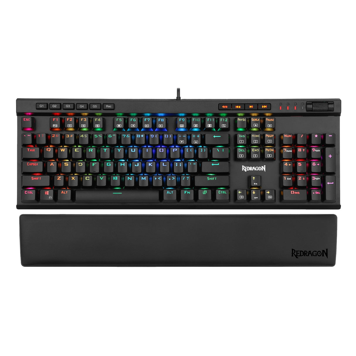 WRISTPAD METEOR TAMANO: L PARA TECLADOS FULL SIZE (435 x 73 x 20 mm)