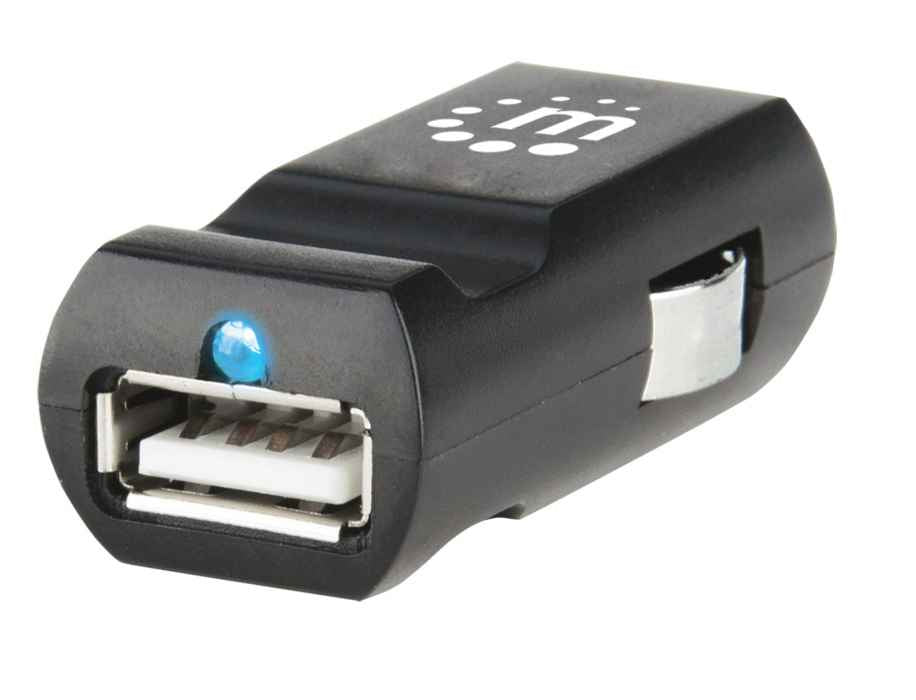 Manhattan PopCharge cargador para auto cargador de dispositivos móviles Encendedor de cigarrillos 1 Auto Cortocircuito