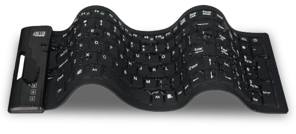 Adesso Antimicrobial Waterproof Flex Keyboard (Compact Size)
