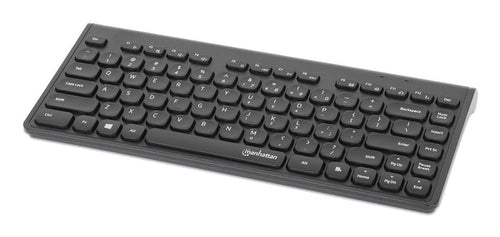 180764 - Manhattan 180764 teclado Universal RF inalámbrico QWERTY Negro