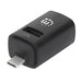 180993 - Manhattan Hub USB-C de 3 puertos ultra compacto, 3x USB-A (1x 5 Gbps USB 3.0 + 2x 480 Mbps USB 2.0),