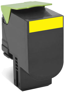 Lexmark 70C8HY0 cartucho de tóner 1 pieza(s) Original Amarillo