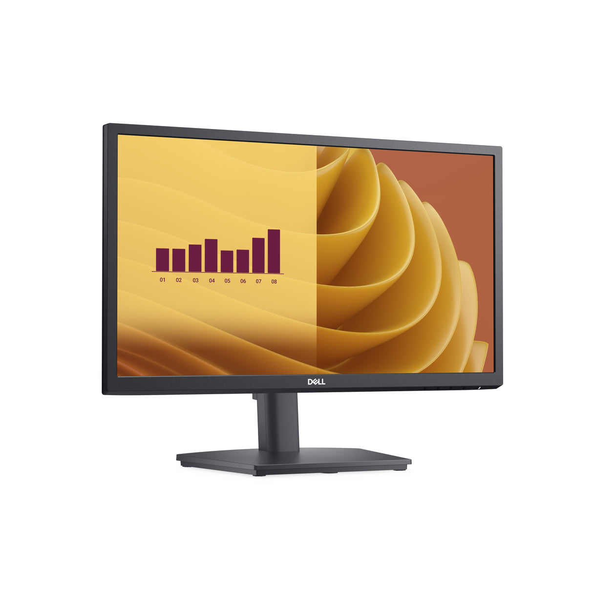 DELL E Series E2225HS Monitor 54,5 cm (21.45") 1920 x 1080 Pixeles Full HD Edge LED Negro