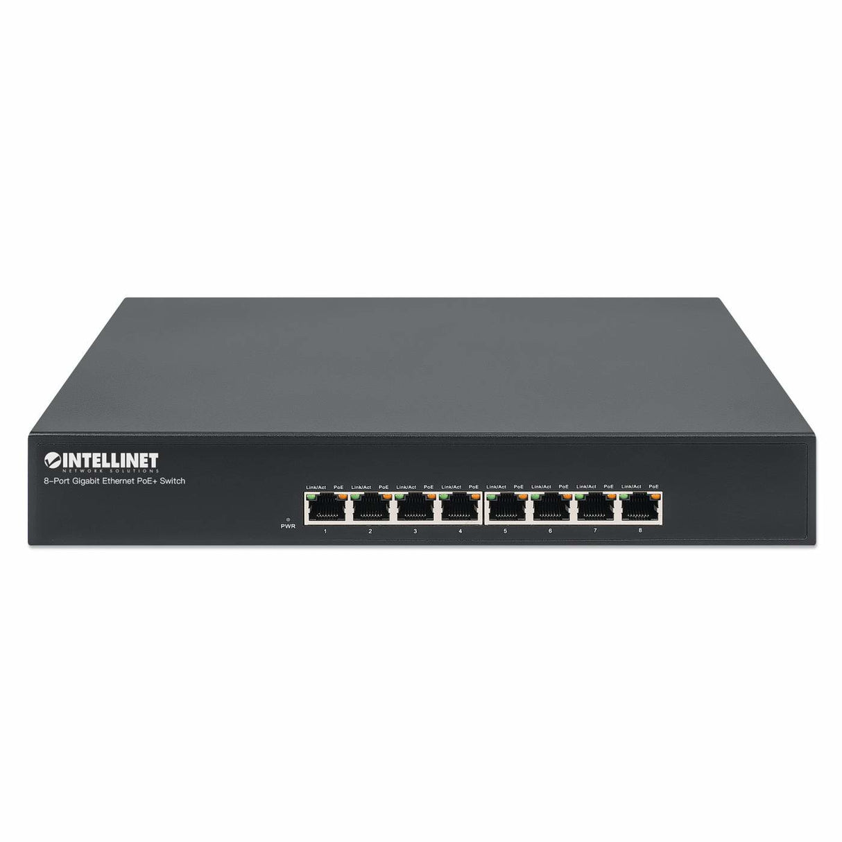 Manhattan Switch 8 Puertos PoE 10/100/1000, Modelo 560641, Soporte IP