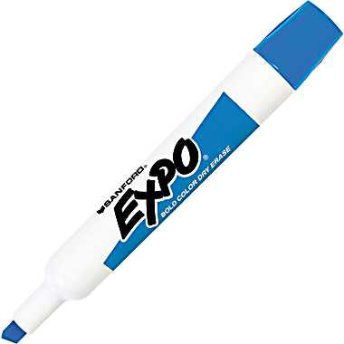 EXPO Dry Erase marcador 12 pieza(s) Azul