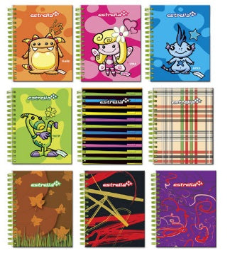 Estrella 560 cuaderno y block 100 hojas