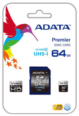 ADATA SDXC 64GB Memoria Flash 64 GB SDXC UHS Clase 10