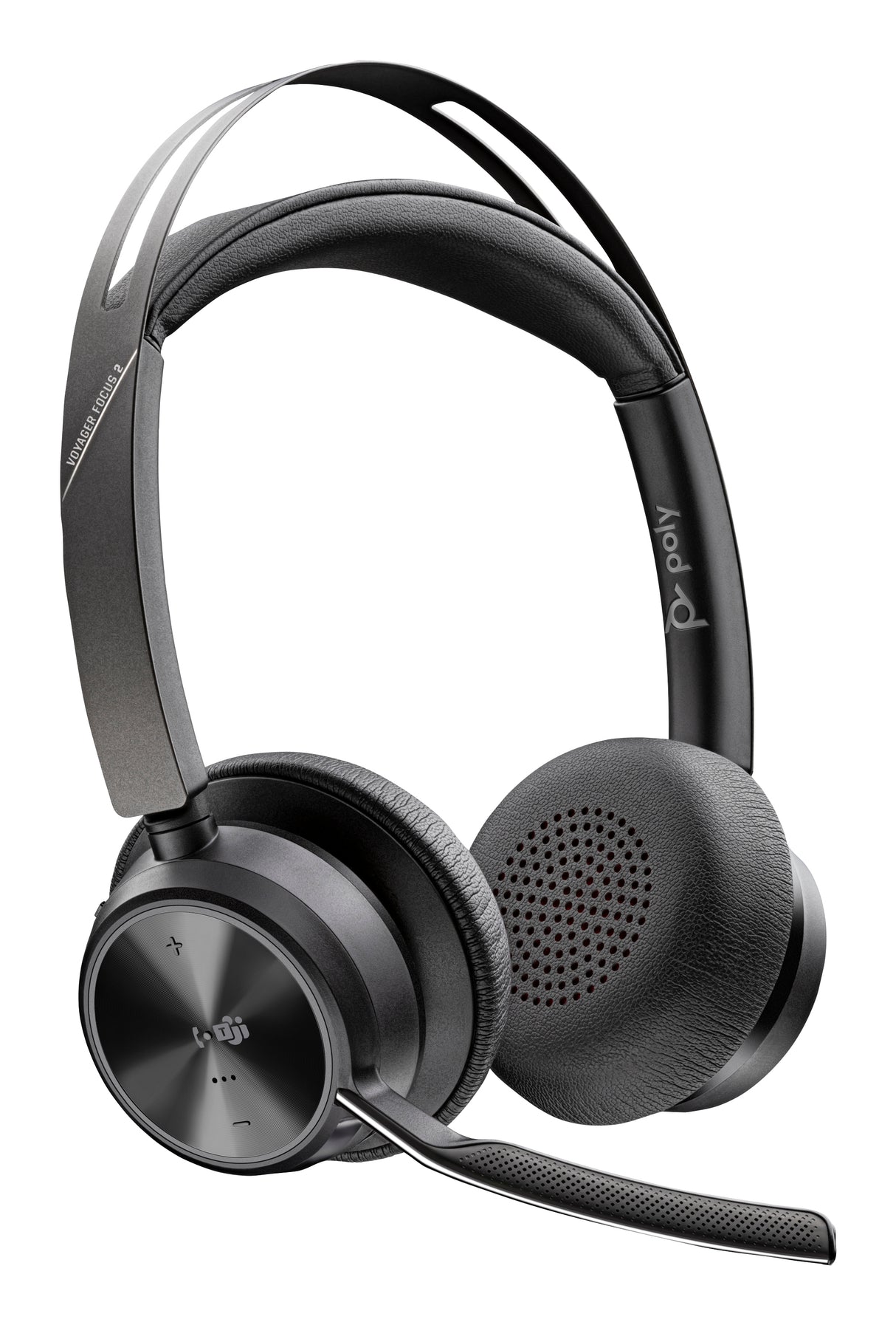 HP Poly Auriculares USB-C Poly Voyager Focus 2 con certificación de Microsoft Teams, Inalámbrico, Oficina/Centro de llamadas, 115 g