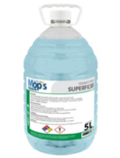 MOPS MOPS696 desinfectante para el hogar, 5000 ml, Botella | Desinfectantes para el hogar