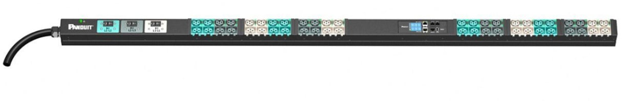 Panduit E48E21L unidad de distribución de energía (PDU) 48 salidas AC 0U Negro