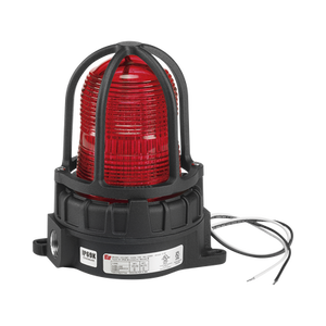 Luz de advertencia LED para ubicaciónes peligrosas, montaje para superficies, 24 VCD , color Rojo