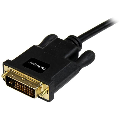 StarTech.com Cable de 3m Adaptador de Vídeo Mini DisplayPort a DVI-D - Conversor Pasivo - 1920x1200 - Negro Adaptadores