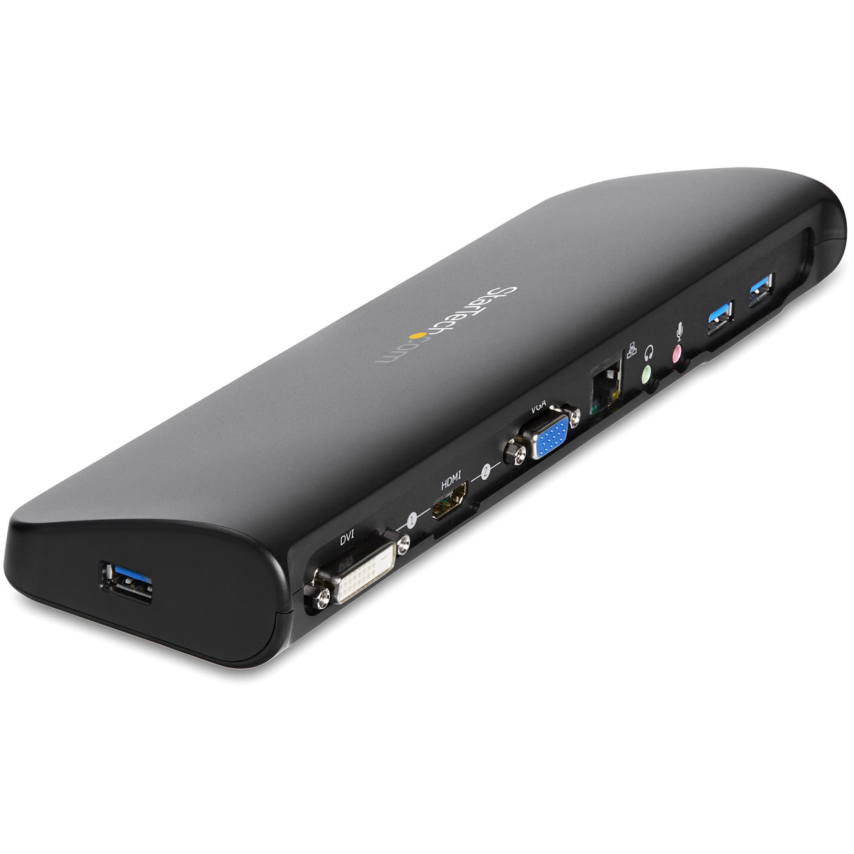 StarTech.com Docking Station USB 3.0 de 2 Monitores para Portátil - HDMI/DVI/VGA - Hub Ladrón 3x USB-A - GbE - Audio - Replicador de Puertos Universal USB-A - Win/macOS/ChromeOS - TAA Laptop Alámbrico USB 3.2 Gen 1 (3.1 Gen 1) Type-B 3 1