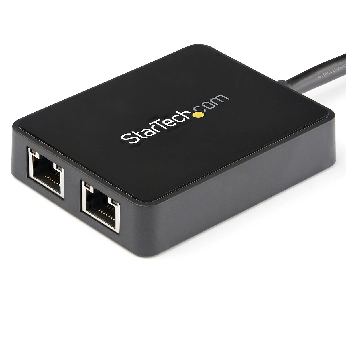 StarTech.com Adaptador Tarjeta de Red NIC Externa USB 3.0 2 Puertos Gigabit Ethernet RJ45 y Puerto USB tarjetas de red Alámbrico USB Ethernet 2