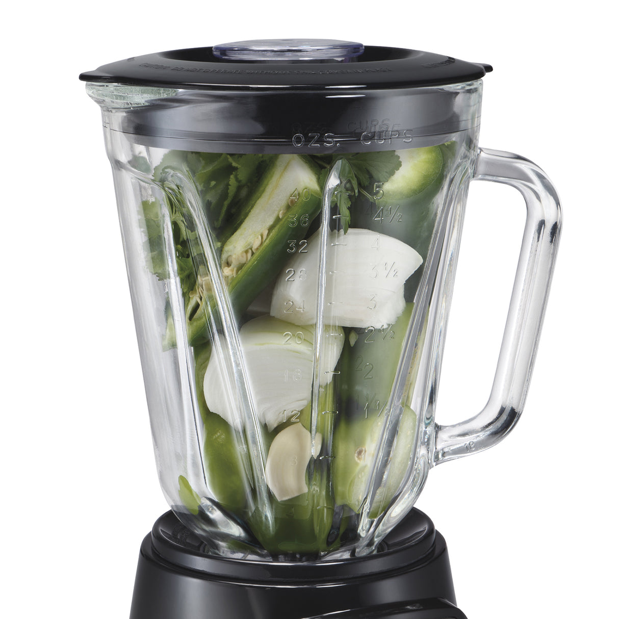 Hamilton Beach 58148-MXR licuadora 1.2 L Batidora de mesa 650 W Negro, Función de pulso, Picahielos