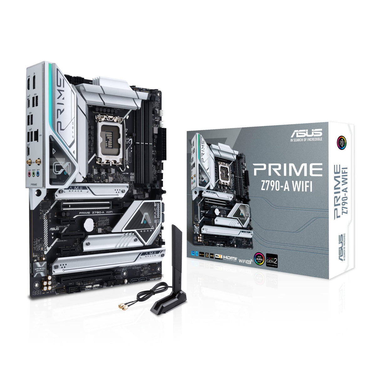 Tarjeta Madre ASUS Prime Z790-A WiFi 6, HDMI/DP, DDR5, 1700MHz, ATX, 4x DIMM, PCIe 5.0