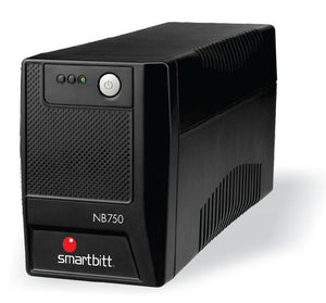 NO BREAK/UPS MARCA SMARTBITT 750VA/375W, 6 CONT, PROTECCION RJ-11 (SBNB750)